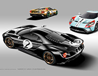 2017 Ford GT Tribute Liveries