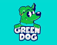 GREEN DOG / Diseño de logo