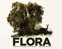 FLORA: Vegetation brushes for Procreate