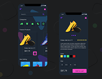 Online Store App Design Concept