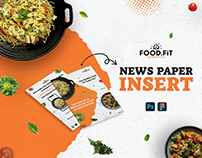 Newspaper Insert Ad | Food.Fit