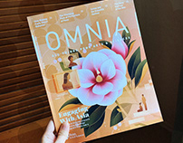 Omnia Magazine | Cover and Interior Illustrations