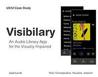Visibilary Library App for Visually Impaired