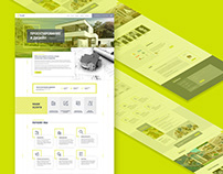 Parallel - Landing page for architectural company
