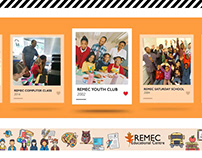 REM Educational Centre Brand Content & Web Design