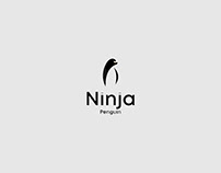 Ninja Penguin Logo Design