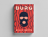 Book Cover Design / Billy Betts - Burg