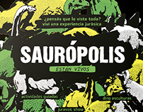 Sauropolis - Branding + Señalética + Ilustraciones