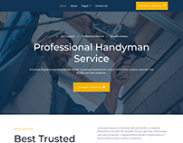 Plumber & Handyman Service Website