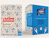 Coffe packaging design