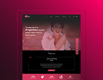 Matchmaking Agency | Homepage Design