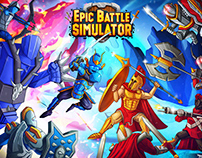 Epic Battle Simulator 2 - Mobile game promotional art