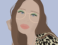 Female Portrait Digital Illustration