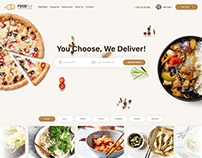 FoodFly - Food Delivery Concept Design