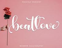 Beatlove - Modern Calligraphy Font