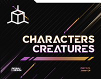 Characters & Creatures - 3D Model Showcase