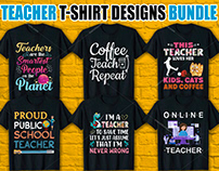 Teacher T-Shirt Designs Bundle