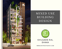 10-Storied (G+9) Mixed Use Building Design