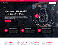 Cyber Security System Website Design