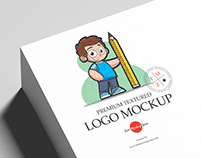 Free Premium Logo Mockup