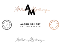 Aaron Monroy / Branding + Business Card Design