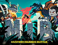 Mustery Islands Buttle, Backgrounds, maps, ui, 2020