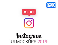 Instagram Mockups 2019 for iOS and Android