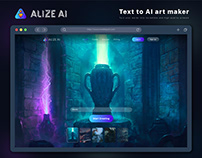 Alize Ai Web design