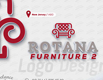 Rotana Furniture Logo Design #freelance #grafiker #logo