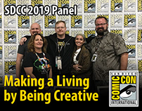 SDCC 2019 Making a Living by Being Creative Panel