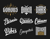 LETTERING COLLECTION | 2022