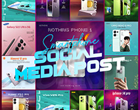 Smartphone Social Media Post l Web Banner l E-commerce