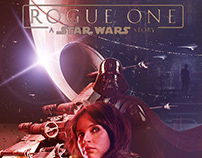 ROGUE ONE CINEMATIC POSTER REDESIGN IN PHOTOSHOP