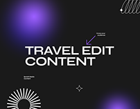 Travel Content Edit
