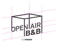Logo concept and design for the Mazda OpenAir campaign.