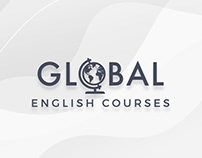 GLOBAL ENGLISH COURSES - Logo Design