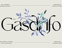 [Free Font] NCL Gasdrifo - Modern Elegant Font