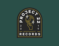 Project 22 Records Branding