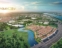 River Park là phân khu cửa ngõ dự án Aqua City