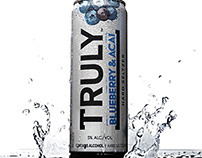 Splash Product Photography - Can of Truly - Beverage