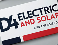 D4 Electric & Solar Branding