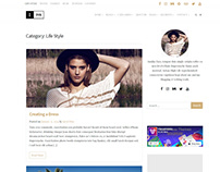 Blog Category Page - Ink WordPress Theme