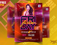 Friday Night Event Party Flyer Template