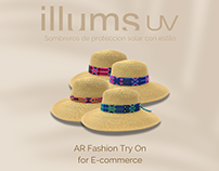 illums UV AR Fashion Try on filter instagram
