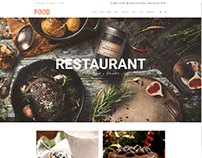 Gallery Focus Page - Food WordPress Theme