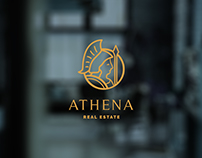 Athena Real Estate // Brand Identity + UX + Web Design