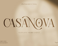 Casanova Serif Display Font