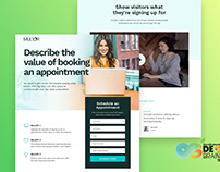 Booking Appointment High Converting Landing Page