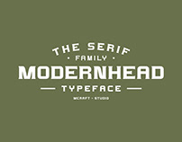 Modernhead Serif Typeface