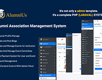 Laravel Association Management System Admin Template